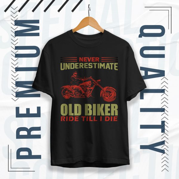 Never Understimate Old Biker